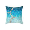 Geometric Pattern Simple Pillow Case Abstract Art Home Decoration Plush Fabric