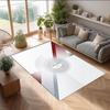 Aberdeen FC Soccer Football Pattern Soft Area Rug Non Slip Indoor Floor Carpet Sports Decor Mat for Bedroom