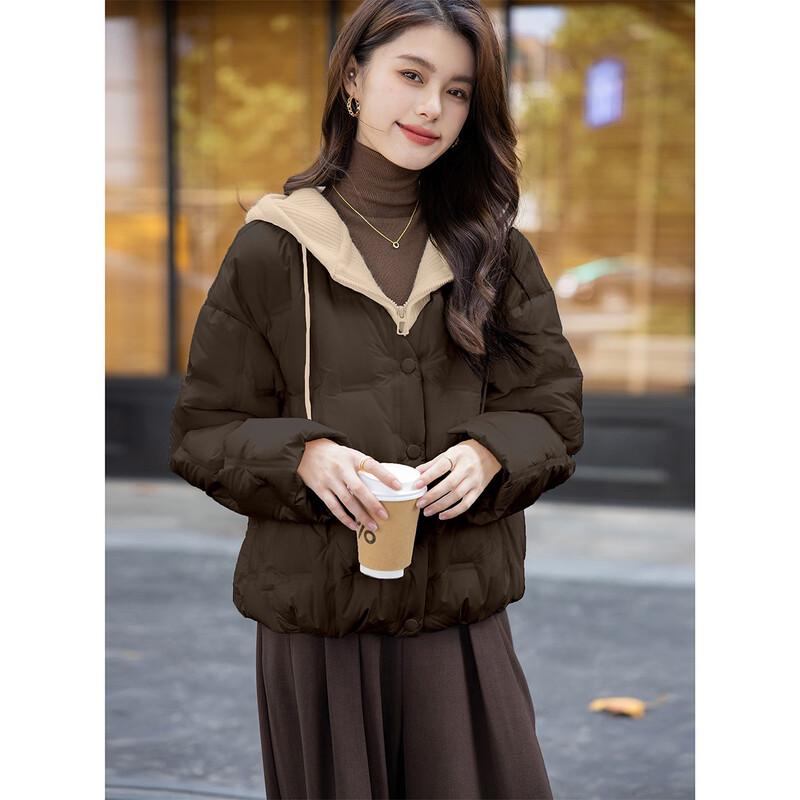 Mokana Women's Faux Two-Piece Lightweight Down Jacket