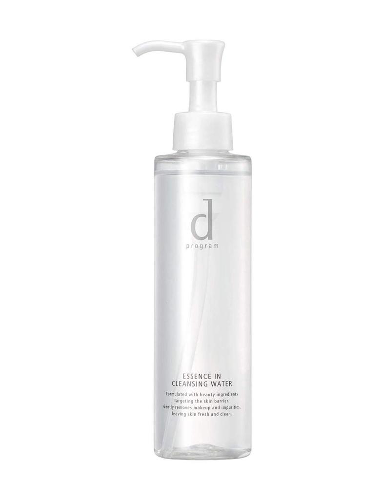 d program Cleansing Water 180mL For sensitive skin Essence-in Fragrance-free Wipe-off [Quasi-drug]