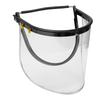3PCS Hard Hat Face Guard Aluminum Visor Adapter Anti Dust Splashing Protector for Safety Helmet Grinding Cutting