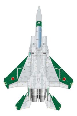 PLATZ 1/72 Japan Air Self-Defense Force F-15J Eagle Aggressor Tactical Fighter Training Group Aircraft No. 908 Plastic Model Kit AC-38