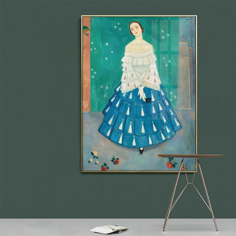 Vintage Decorative Canvas Print Poster for a Woman's Life Canvas Painting Wall Art Print Poster Picture Wall Living Room Decor