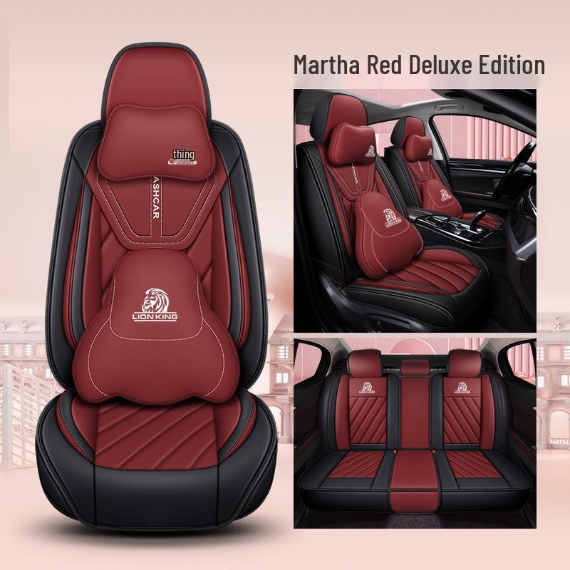 Four-Season Leather Car Seat Cover for Excelle, Corolla, Lavida, Polo, Bora, Emgrand