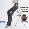 Women High Waist Flare Yoga Leggings With Side Pockets Butt Lifting Plus Size Bootcut Shark Pants Regular & Long Version Casual Sport Trousers