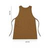 Waterproof Anti-Oil Kitchen Apron for Women with Pockets Long Vest Apron Cooking Painting Nail Salon Beauty Working Pinafore