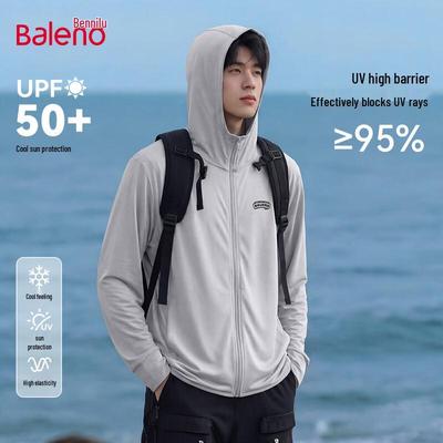 Baleno Men's Ice Silk Sun Protection Hooded Jacket