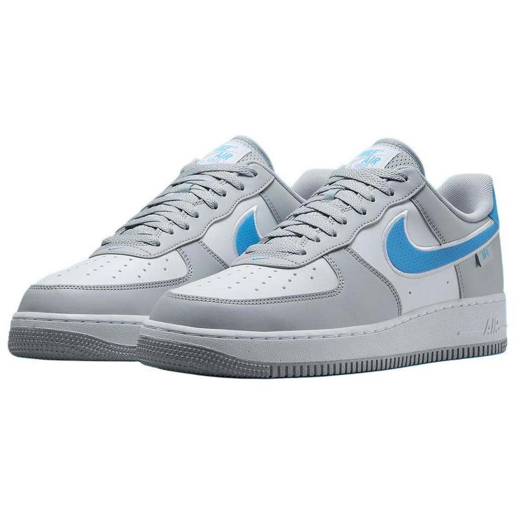 Nike Air Force 1 07 Next Nature Grigio Lupo Blu Università Sneakers da Uomo Bianco HM0721-001