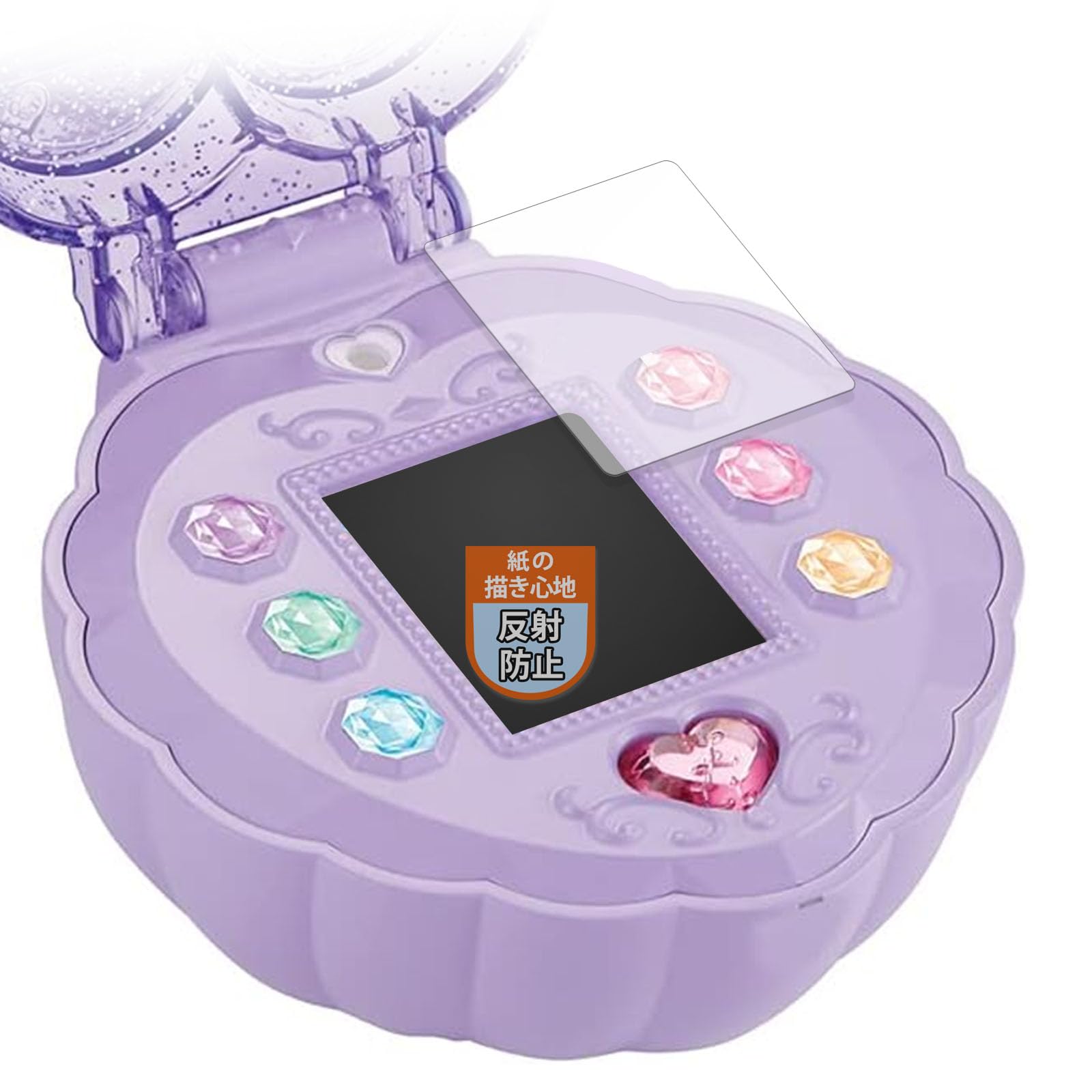 

MotoMoto Film Takara Tomy Pashatto Mechabae Makeup Pact Drawing Feel Protective Film Reflection Reduction Made in Japan Licca-chan Paper-like