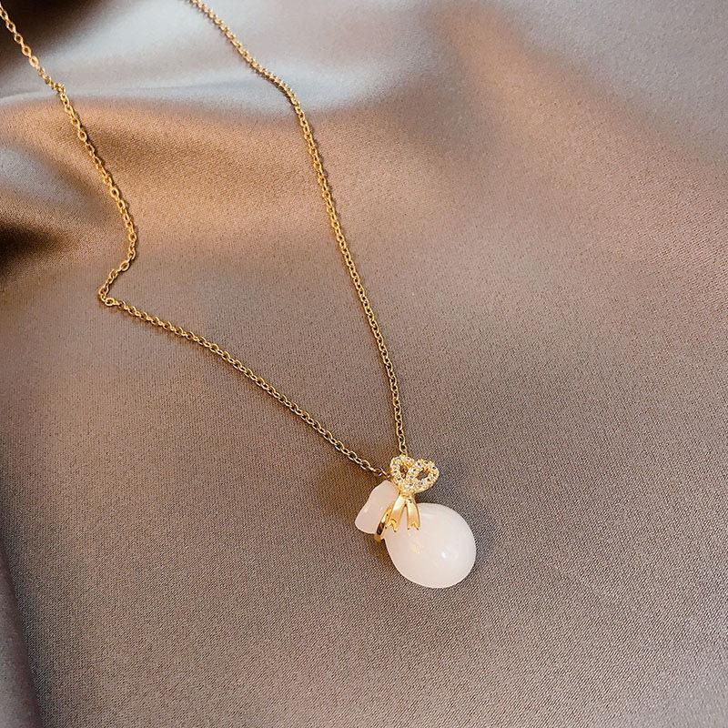 

Ожерелье-подвеска «Золотая тыква» с медным покрытием – Привлекающий богатство аксессуар высокого класса