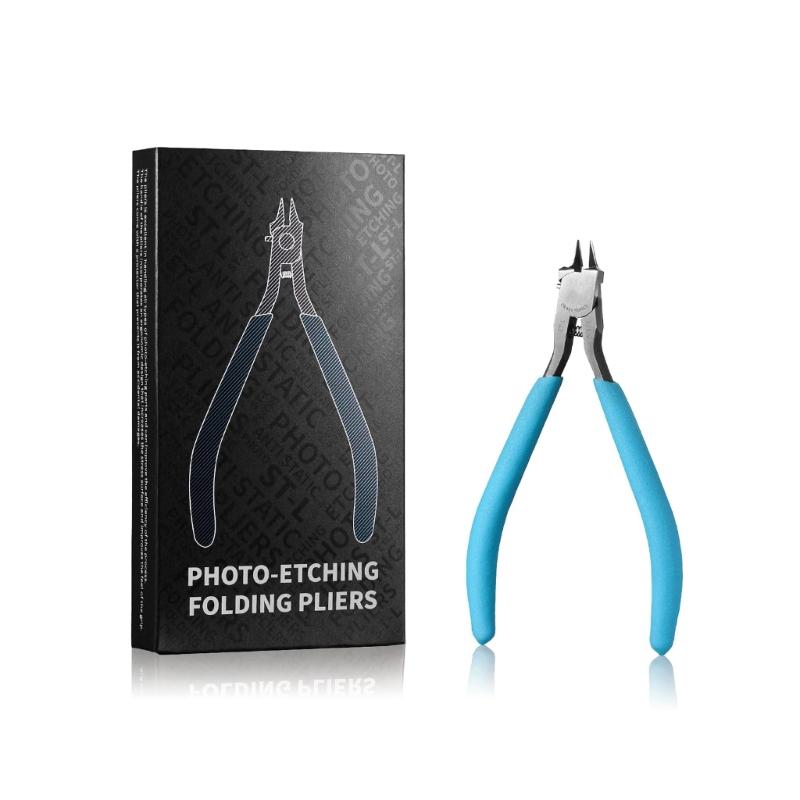 

Spring Loaded Etch Resistant Bending Tool Edgeless Bending Plier Nonslip Handle And Protective Coating 1