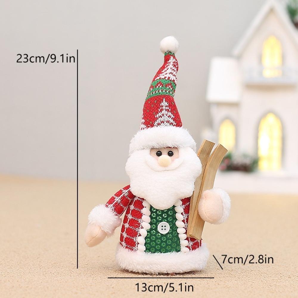 

Soft Santa Claus Plush Toys Merry Christmas Christmas Gifts New Christmas Doll Home Decoration 1