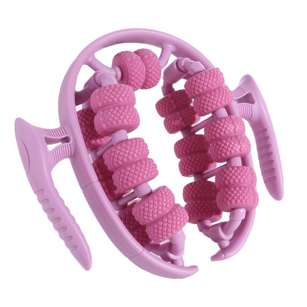 26 Wheel Annular Leg Clamp Massager Manual Muscle Massager Roller  Body Massager Relax