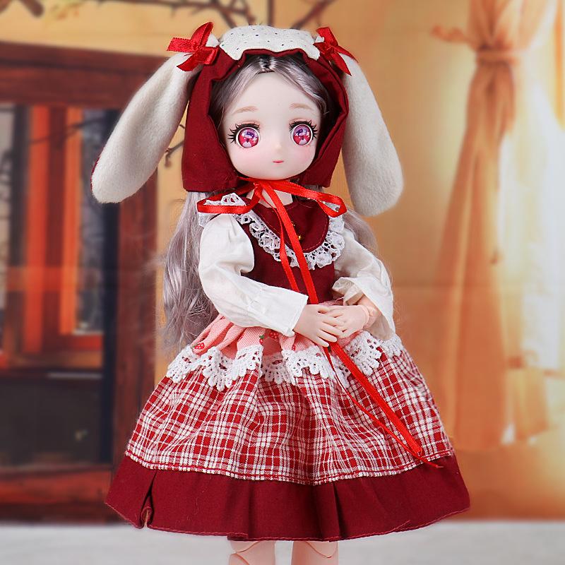 Comic Face Doll Doll Girl Birthday Present