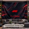 Wall Hanging Tapestry Custom NameF1 Pattern Personalized Printed Fabric Wall Decor