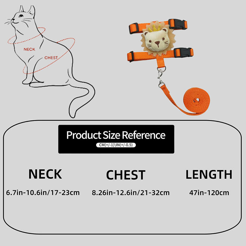 Outdoor Adjustable Rabbit Bunny Harness and Leash Small Pets Soft Vest Lead Leash for Kitten Puppy
