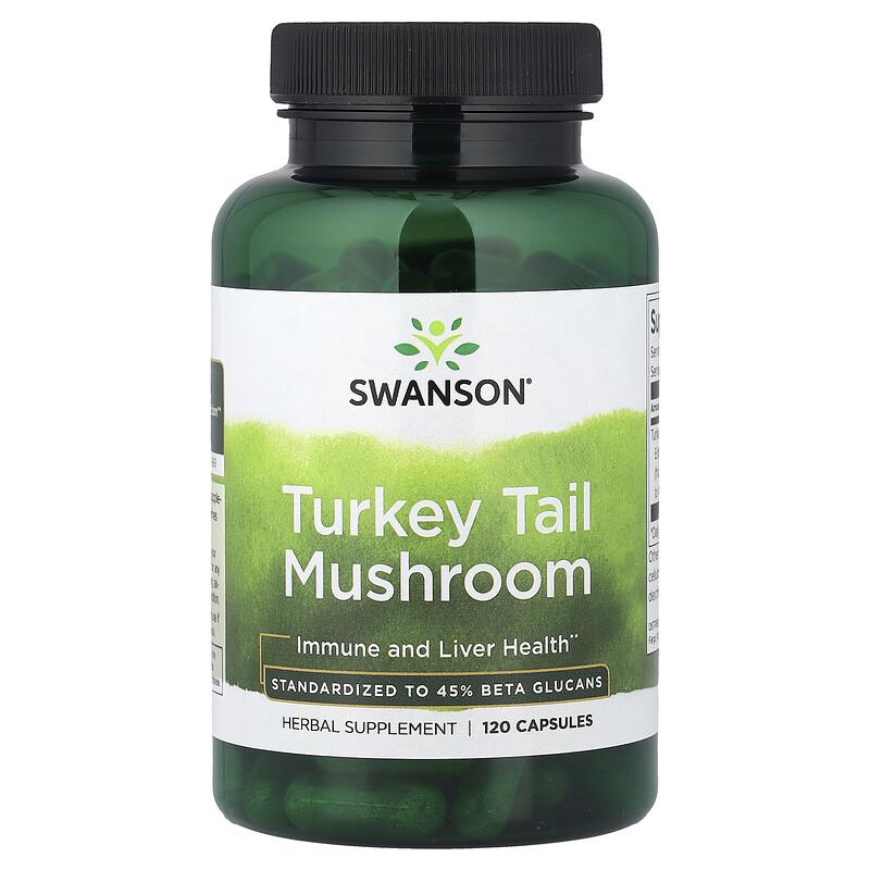Turkey Tail Mushroom, 120 Capsules (500 Mg Per Capsule)
