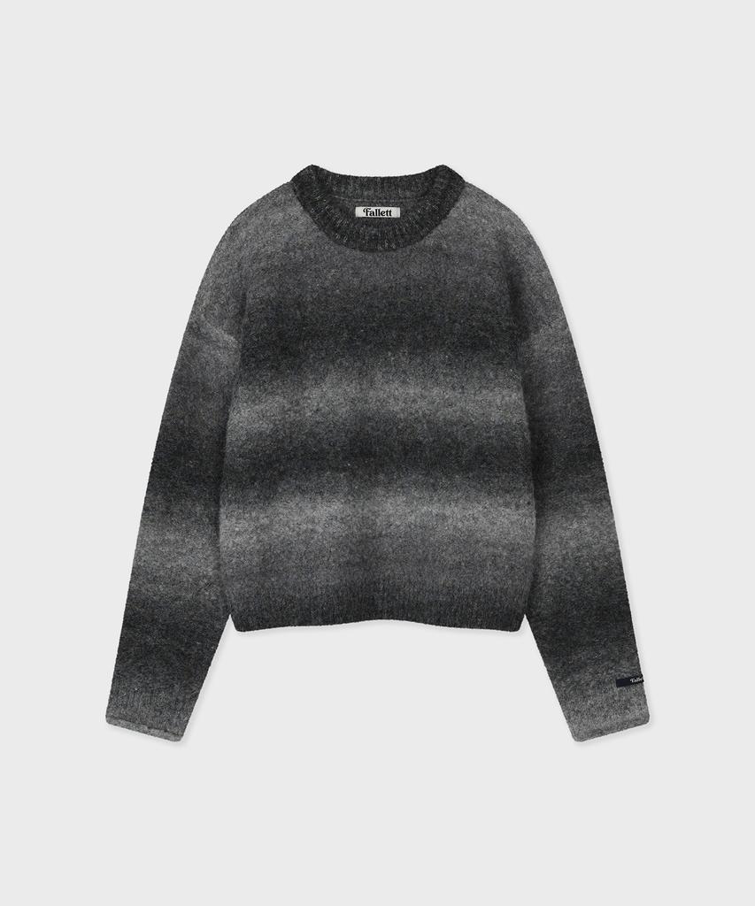 Palet Gradient Boucle Knit Gray