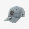 New Era New York Yankees Denim Unstrukturierte Kappe Hellblau