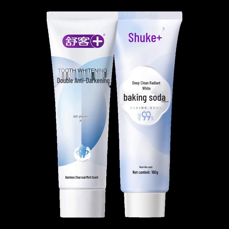 

Shuke Dual-Antibacterial Whitening Baking Soda Toothpaste
