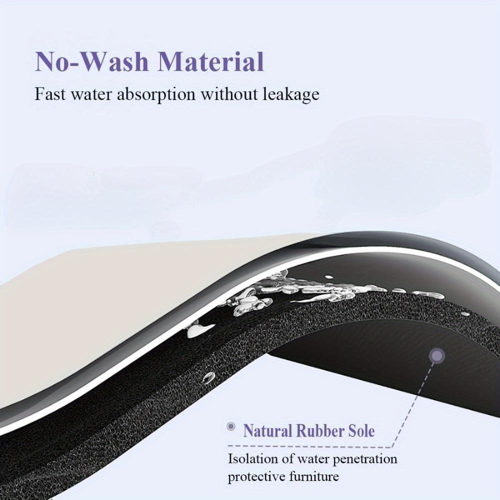 Red Strawberry Dish Drying Mat Coffee Mat Under Coffee Maker Espresso Machine with Non-Slip Rubber Backed Coffee Mat for Draining Racks