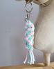 Hobby Horse Rope Lead - Light Pink/Mint/White