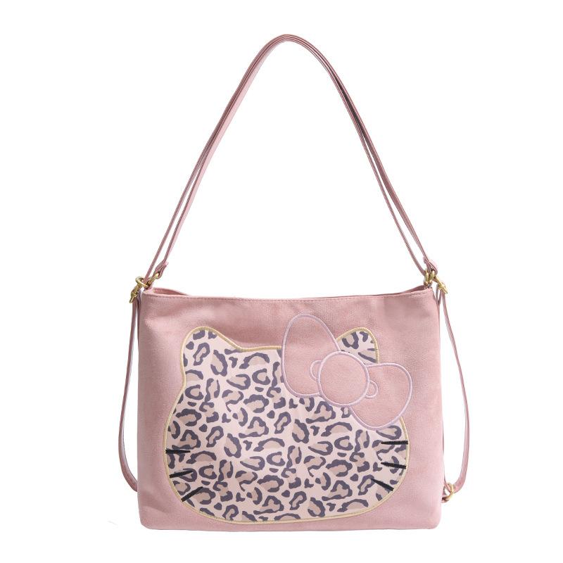 

This Year s Big-faced Cat Backpack Female New Student Tote Bag Large-capacity Casual Backpack