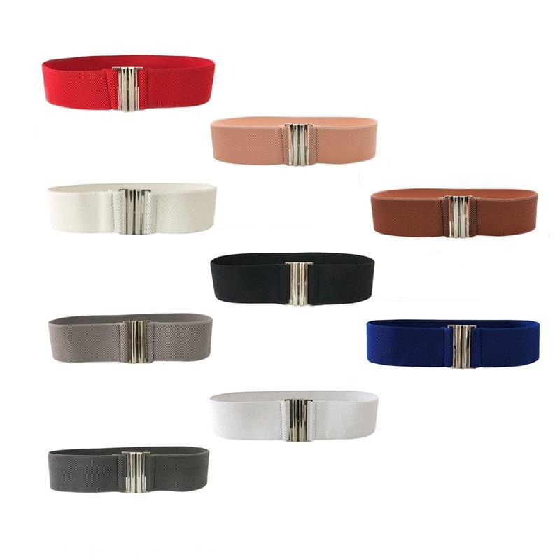 

Женщины Женщины Широкий пояс Пояс Пояс Эластичная талия Закрытие Платье Декор Металлическая пряжка