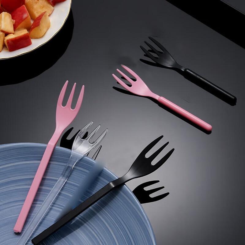 Individually Wrapped Disposable 3-Prong Forks