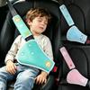 Universal Cartoon Car Seat Belt Cover Set Adjustable Car Safety Belt Cover Shoulder Pad For Kids Adults Car Interior Accessories