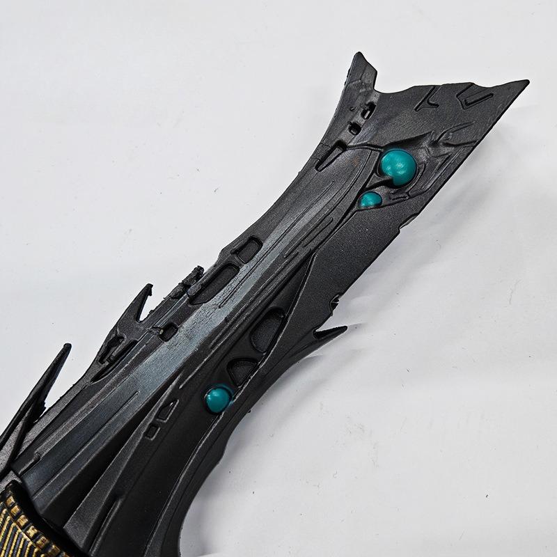 38cm/14.96in Cyberpunk Thorn Toy Guns Props Cosplay Party Supplies Game Peripherals Model Gift Collectible Display Sports Crafts