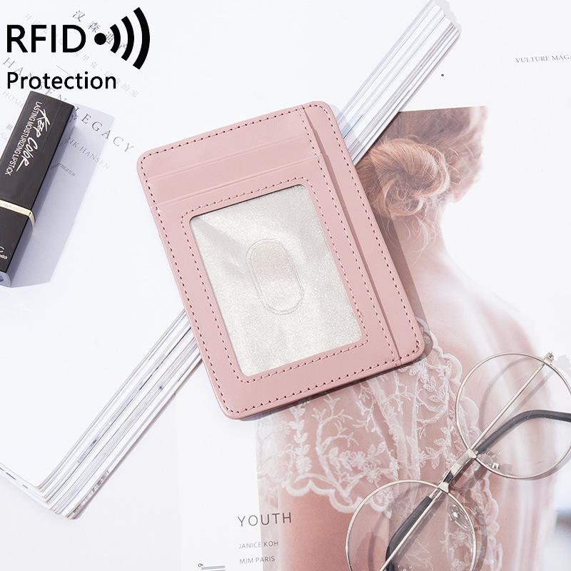 Anti-magnetic and anti-wear card sleeve, ID card clip, bank card protective sleeve, certificate, bus card bag, multi-card position.