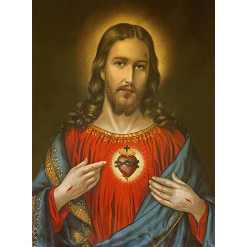Diamond Painting Jesus Religious 5d Diy Needlework Embroidery Sale Icon Portrait Gift Rhinestones Handmade Home Decor