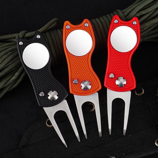 Golf Divot Tool Anti-oxidation Multi-functional Repair Tool Less Damage to Greens Golf Divot