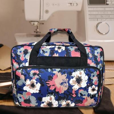 Sewing Machine Carrying Case Tote Bag Lightweight Fitness Floral Printed for Gift