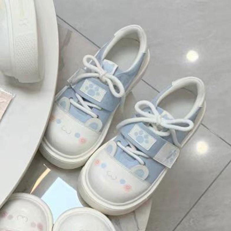 

Круглый Дом Отдел Милый Мягкий Моэ Поттер Колледж Одинарная Обувь Женская Весна Оригинальная Лолита Студенческие Холщовые Туфли 40 светло-синий