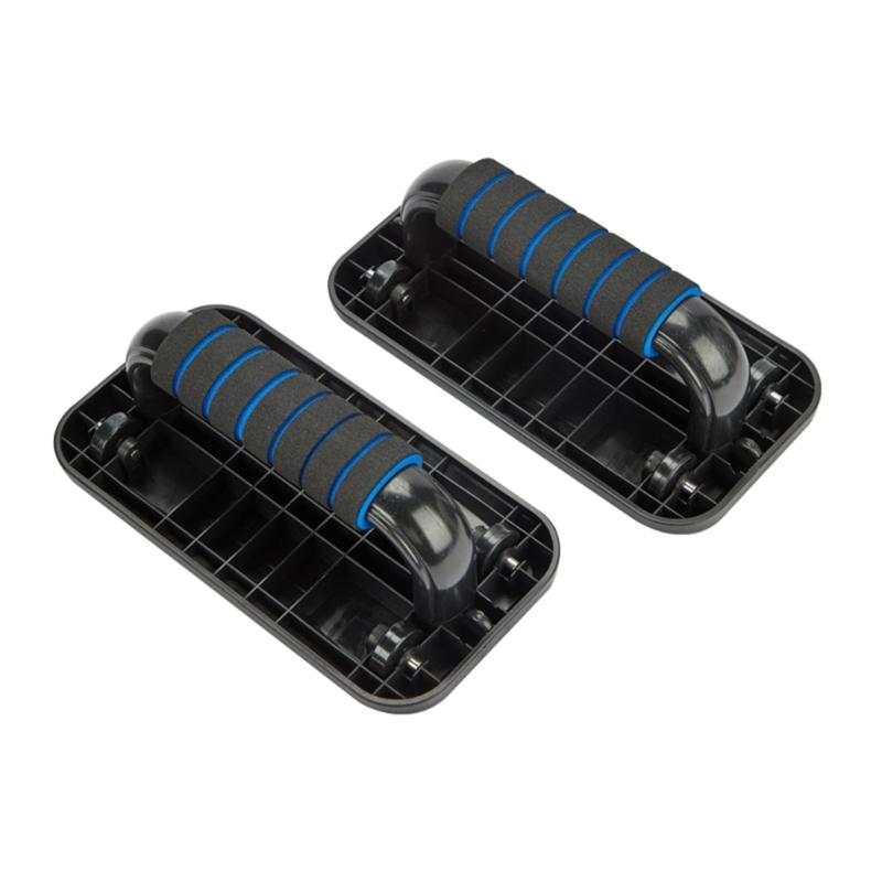 

Pushes up Bar Stands Abdominal Core Workout Roller Abdominal Muscle Trainer Fitness Equipment for Effective Core Workout 1