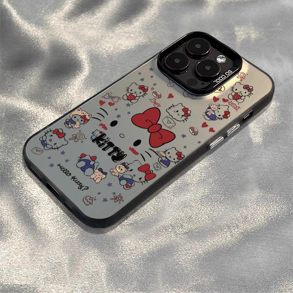 Artistic Hello Kitty Case for Apple iPhone 17 Pro Max, 16 Plus, & 15