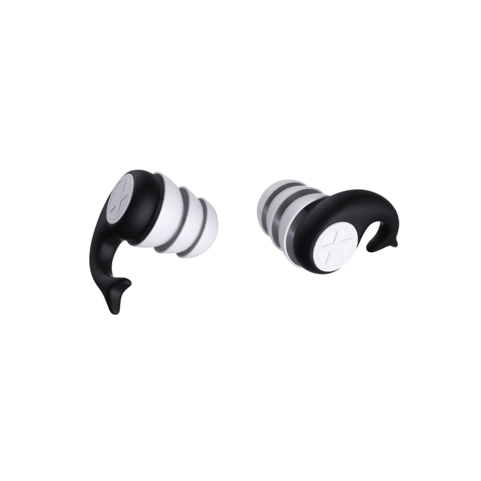 Reusable Silicone Swimming Ear Plugs, Ear Protectors for Pool and Shower one size