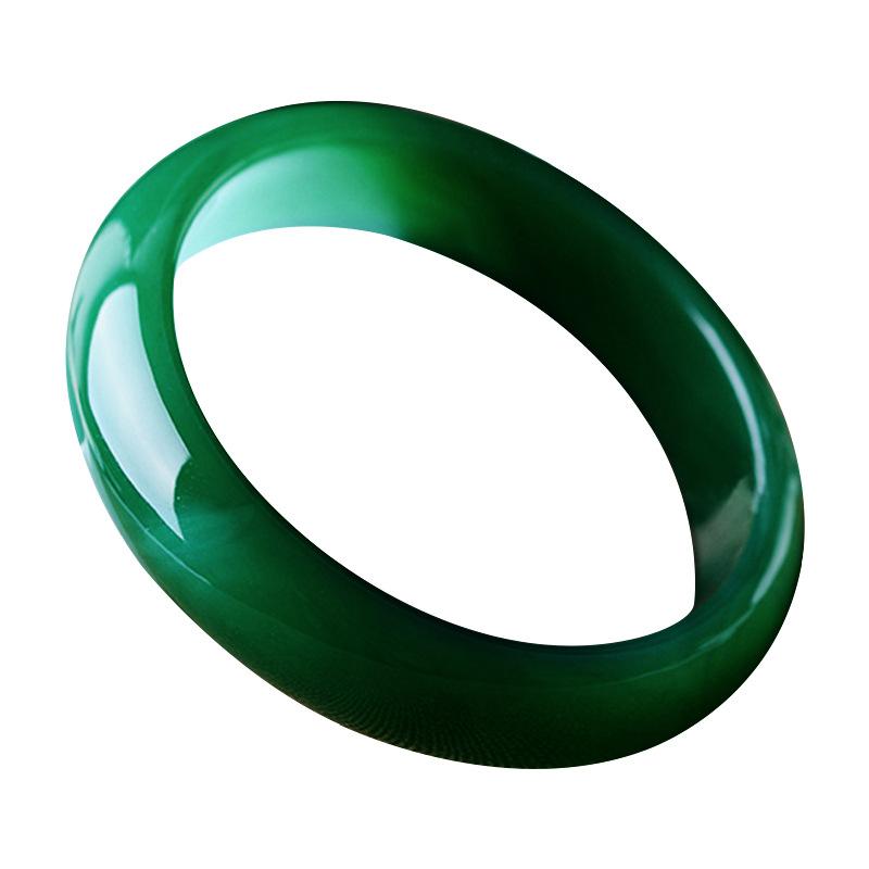 Natural Agate Bracelet Fashionable Charm Jade Bangle Women's Gift