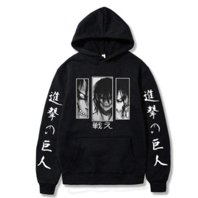 Attack on Titan Chronicle Japanische Animation Hoodies Männer Langarm Sweatshirts Frauen Harajuku Streetwear Pullover Sudaderas