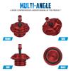 Motorcycle Tank Gas Cap Aluminum Oil Fuel Tanks Cover Universal For Harley All Female Threaded Model Except Touring 2023.5-2025