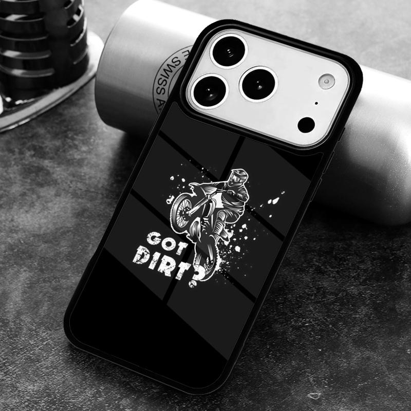 Moto Cross Motorcycle Sport Phone Case for iPhone 17 16 15 Pro Max Air 14 13 12 11 Plus Shockproof Capa Cover