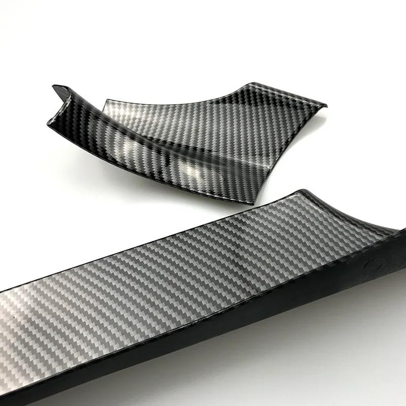 For Mercedes-Benz C-Class GLC C180L C200L GLC260 Center Console Carbon Fiber Interior Modified Trim Panels