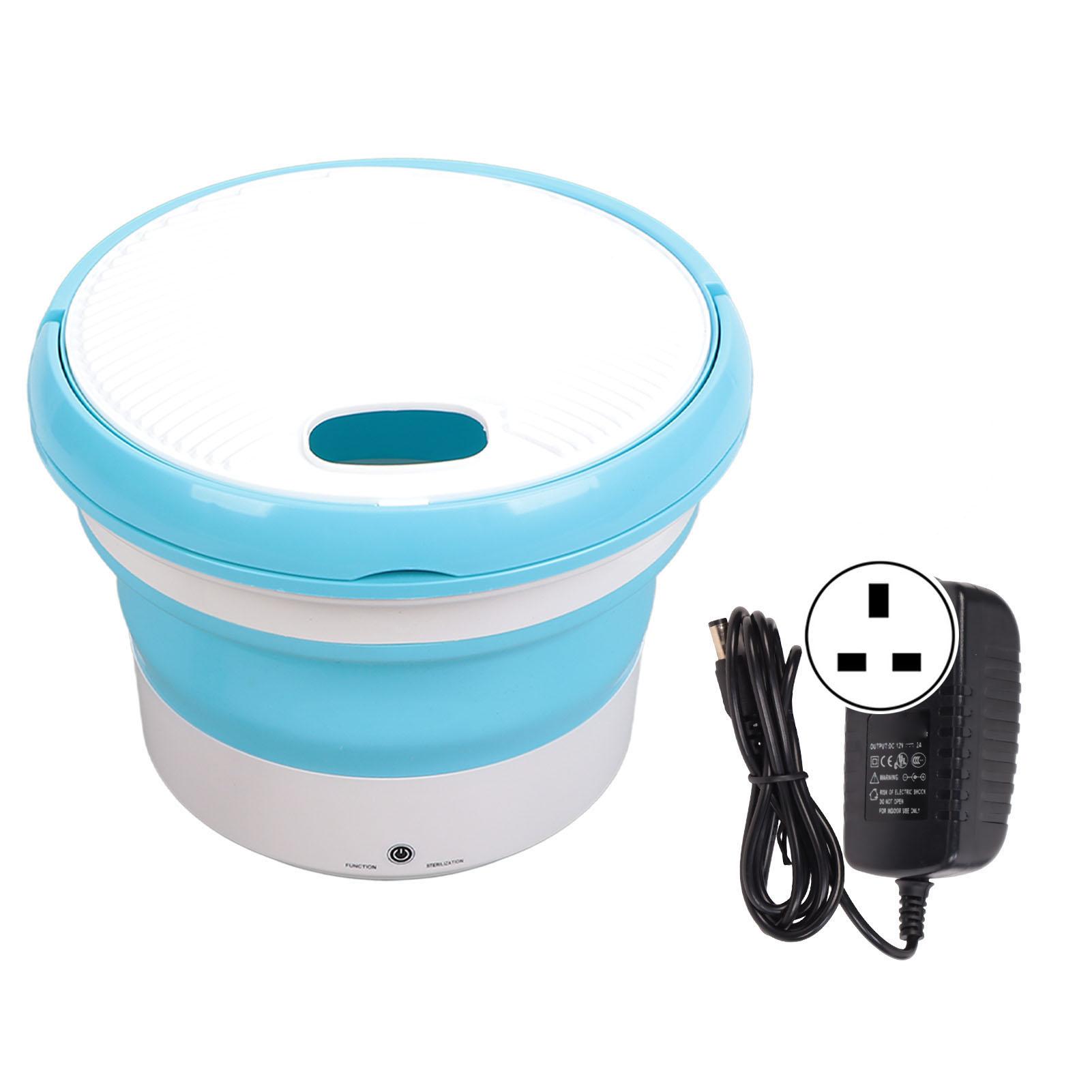 

Портативная стиральная машина емкостью 7,0 л, генератор крыльчатого типа, складная стиральная машина 100‑24 UK Plug