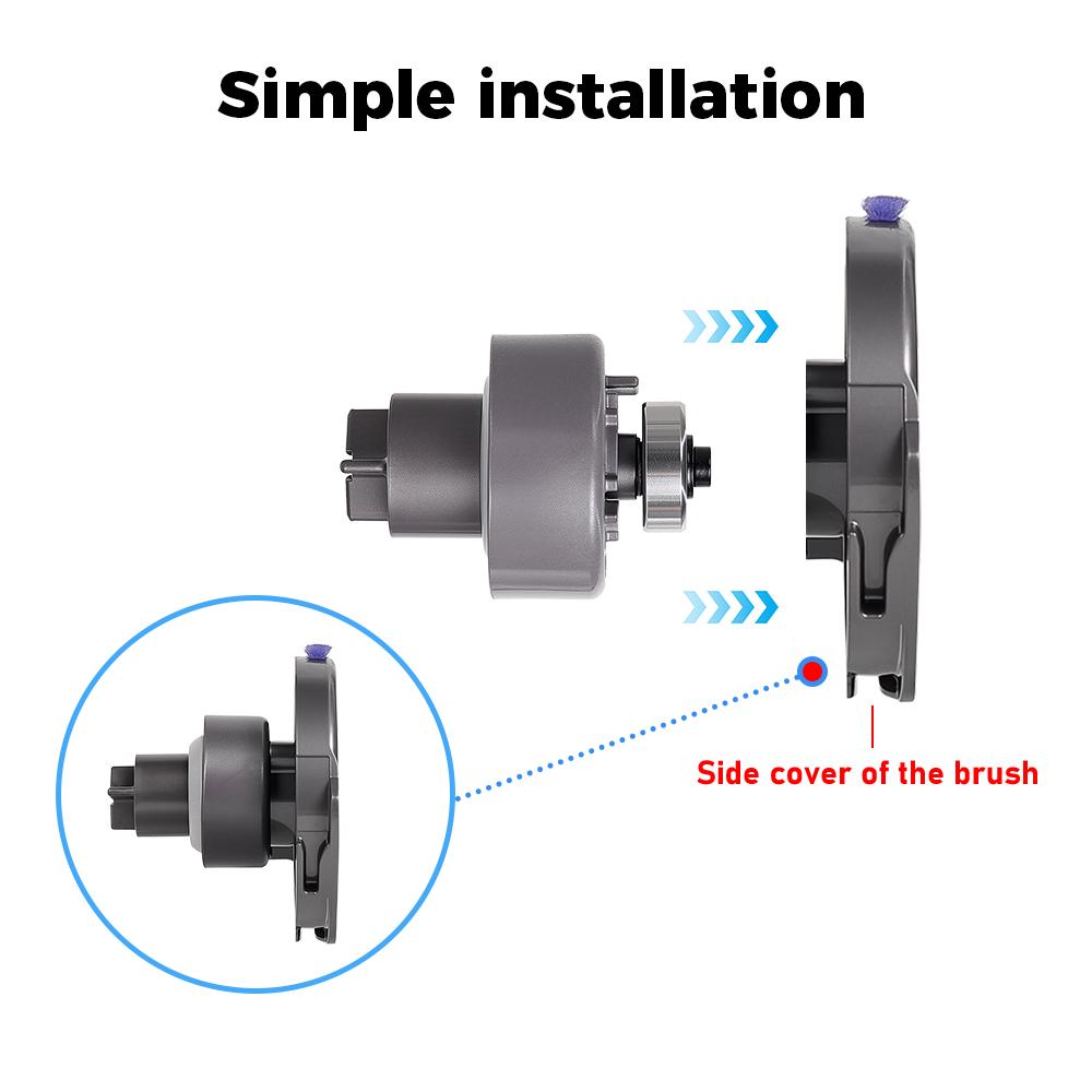 Sostituzione Cuscinetto Coperchio Laterale Barra Spazzola Rotante per Aspirapolvere Dyson V6 V7 V8 V10 V11 Coperchio Terminale Accessori Cuscinetto