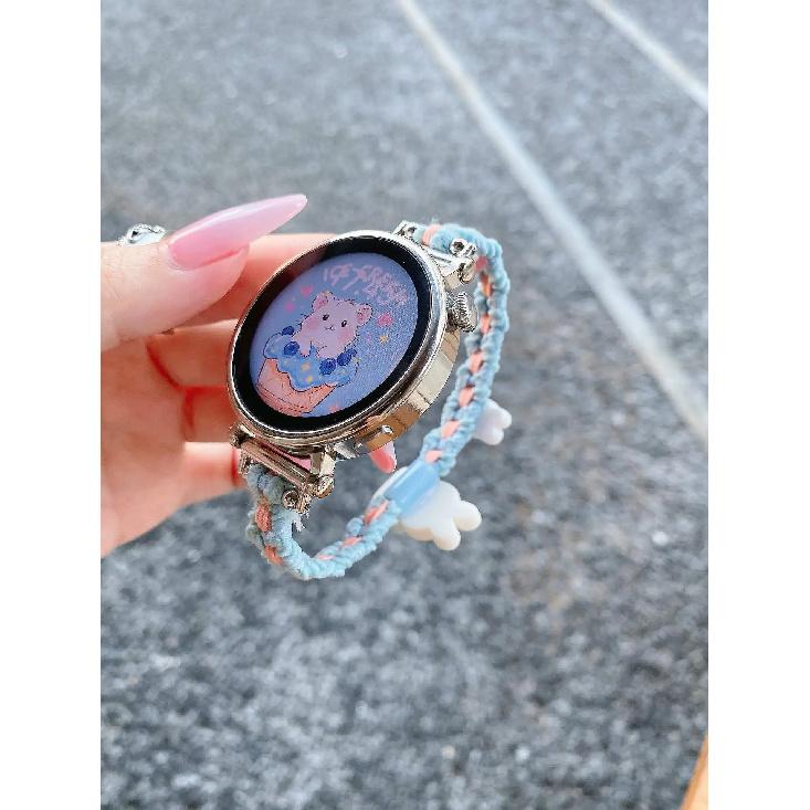 

Rabbit Plush Elastic Strap for HUAWEI GT4 5 18mm 20mm 22mm Watch Band for Huawei Watch Fit 2 Realme 22mm Watch Strap Accessories for 22mm