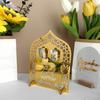 Acrylic Islamic Festival Ornament Mirror Surface Advent Day Calendar Board  Ramadan Kareem