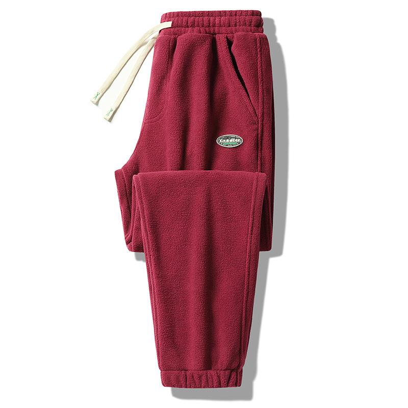 Polar Fleece Sweatpants Plus Βελούδινο χοντρό casual παντελόνι Loose αθλητικό ανδρικό παντελόνι μεγάλου μεγέθους