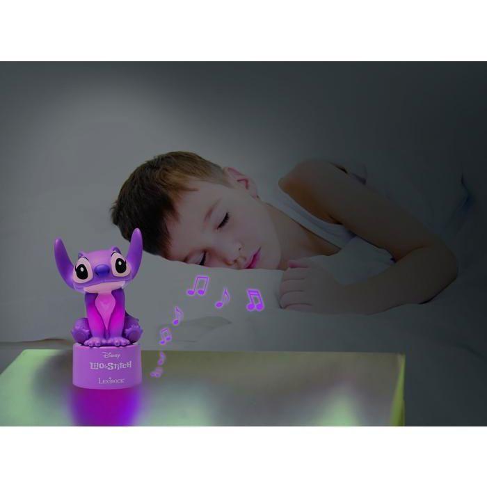 Veilleuse avec haut-parleur LEXIBOOK Stitch Angel